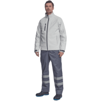 CHITRA softshell bunda biela