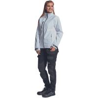 CHITRA softshell bunda biela