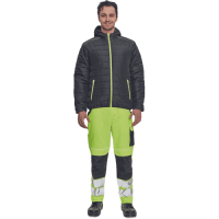 MAX VIVO LIGHT bunda černá/žltá