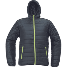 MAX VIVO LIGHT bunda čierna/oranžová