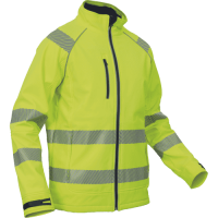 SHELDON HV softshell jacket yellow