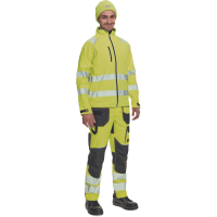 SHELDON HV softshell jacket yellow