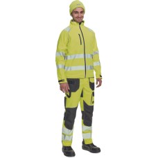 SHELDON HV softshell bunda žltá