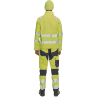 SHELDON HV softshell jacket yellow