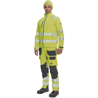 SHELDON HV softshell jacket yellow