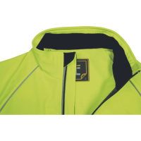 SHELDON HV softshell jacket yellow