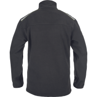 EMERTON STR fleece jacket black/yell 