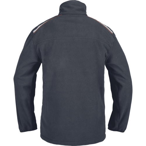 EMERTON STR fleece jacket grey/orange 