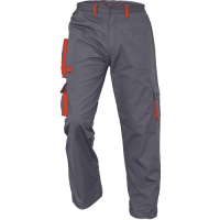 DESMAN waist trousers grey/orange