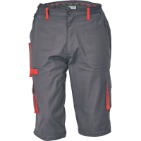 DESMAN trousers 2in1 grey/orange