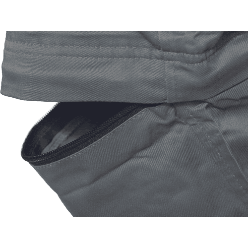 DESMAN trousers 2in1 grey/orange