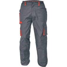 DESMAN trousers 2in1 grey/orange