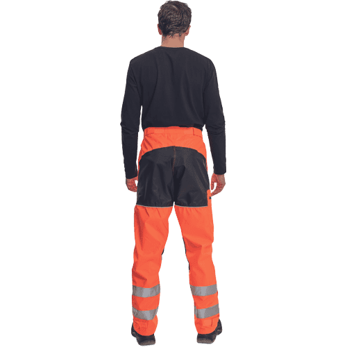 TICINO nohavice HV oranžové