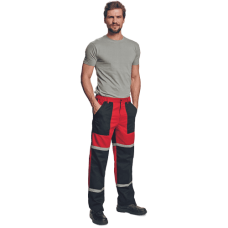 TAYRA waist trousers red