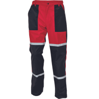 TAYRA waist trousers red