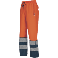 GLADSTONE trousers orange/navy