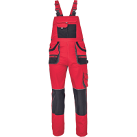 FF CARL BE-01-004 bibpants white/grey