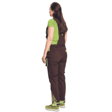 YOWIE lady bibpants brown/green