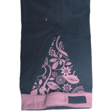 YOWIE lady trouser navy/light violet
