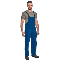 FF UDO BE-01-006 nohavice s náprsenkou modré