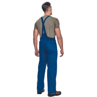 FF UDO BE-01-006 nohavice s náprsenkou modré