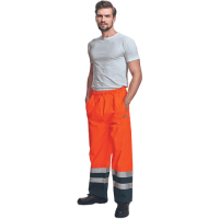 EPPING NEW trousers HV orange/navy