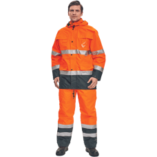 EPPING NEW nohavice HV oranž./tmavo modrá