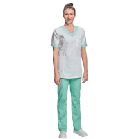 Lady trousers for hospitals green