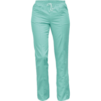 Zdravotnícke nohavice dámske zelené