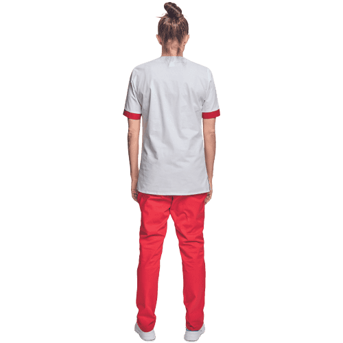 Lady trousers for hospitals red