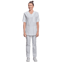 Zdravotnícke nohavice dámske biele