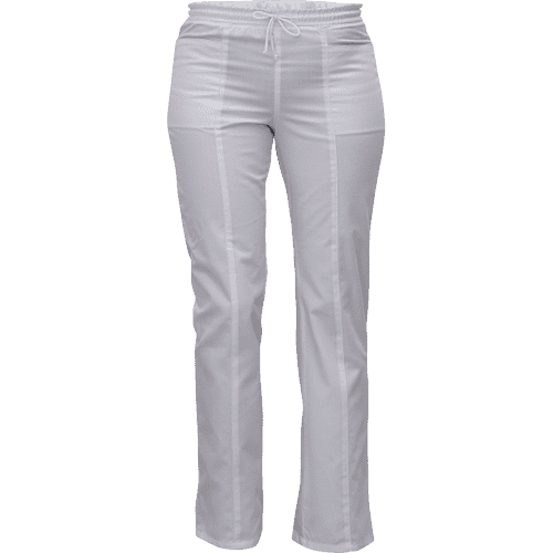 Lady trousers for hospitals white