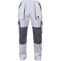 MAX SUMMER trousers white/grey