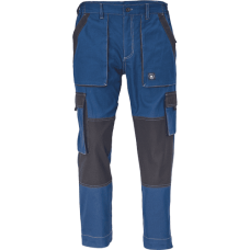 MAX SUMMER trousers petrol blue/black