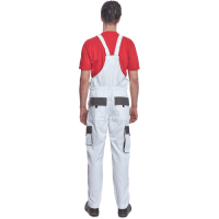 MAX SUMMER náprs.nohavice biele