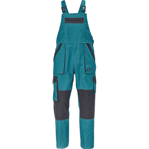 MAX SUMMER bibpants petrol blue/black