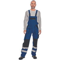 MAX RFLX bibpants blue/black
