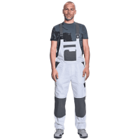 TAUPO bibpants white