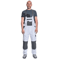 TAUPO bibpants white