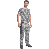 CRAMBE trousers grey camouflage
