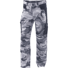 CRAMBE nohavice béžová kamufláž