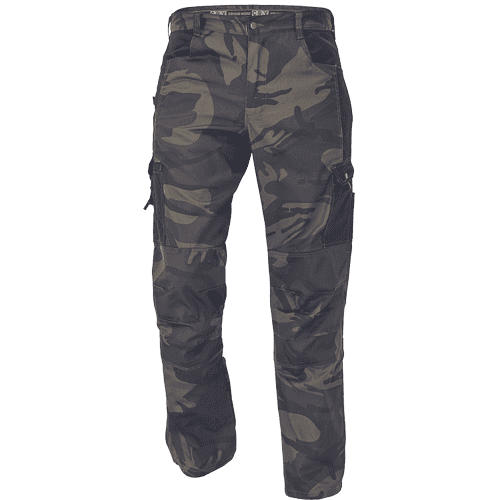 CRAMBE trousers beige camouflage