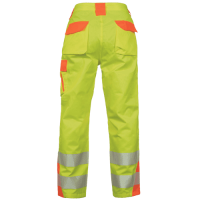 LATTON nohavice žltá/oranžová