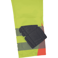 LATTON nohavice žltá/oranžová