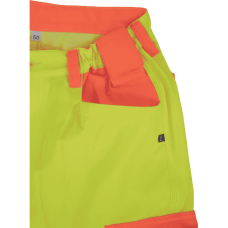 LATTON nohavice žltá/oranžová