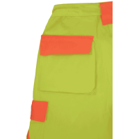 LATTON nohavice žltá/oranžová