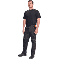 KNOXFIELD 275 pants anthracite/orange