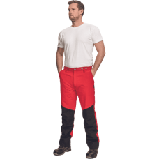 SIP 1XSP Chainsaw trousers red/black