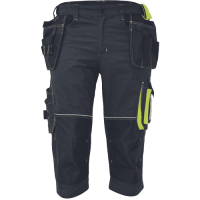 KNOXFIELD 320 3/4 pants anthra/yellow
