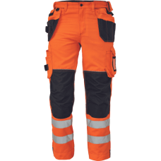 KNOXFIELD HV FL310 nohavice oranžové